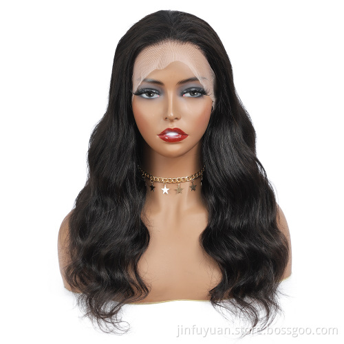 Brazilian Human Hair Lace Front Wig,body wave Virgin Hair Lace Wig For Black Women,Pre Pluck Lace Wig With Baby Hair
